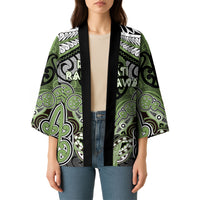 Aotearoa Iwi Ngati Raukawa Personalised Kimono Maori Kowhaiwhai Pattern