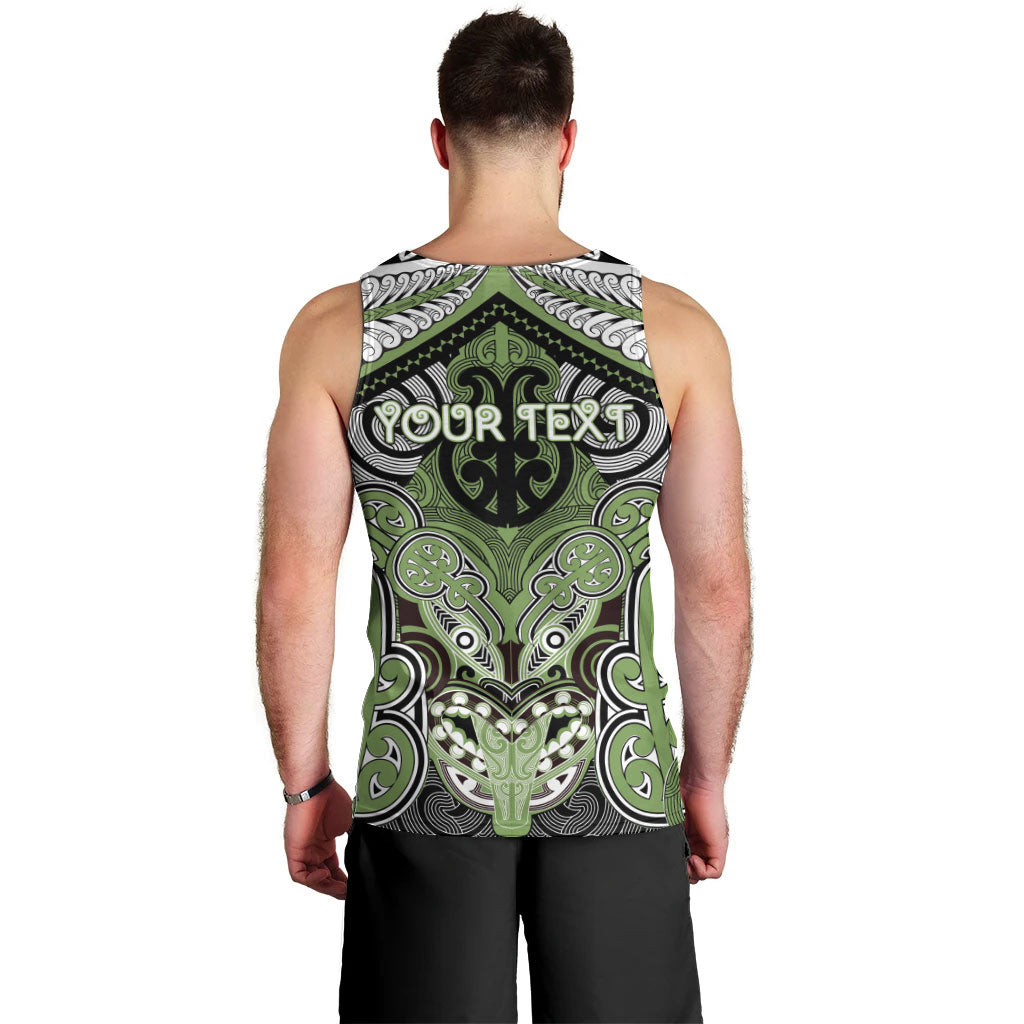 Aotearoa Iwi Ngati Raukawa Personalised Men Tank Top Maori Kowhaiwhai Pattern