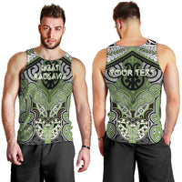 Aotearoa Iwi Ngati Raukawa Personalised Men Tank Top Maori Kowhaiwhai Pattern