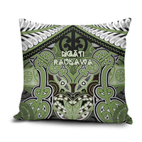 Aotearoa Iwi Ngati Raukawa Pillow Cover Maori Kowhaiwhai Pattern