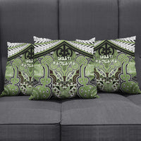 Aotearoa Iwi Ngati Raukawa Pillow Cover Maori Kowhaiwhai Pattern