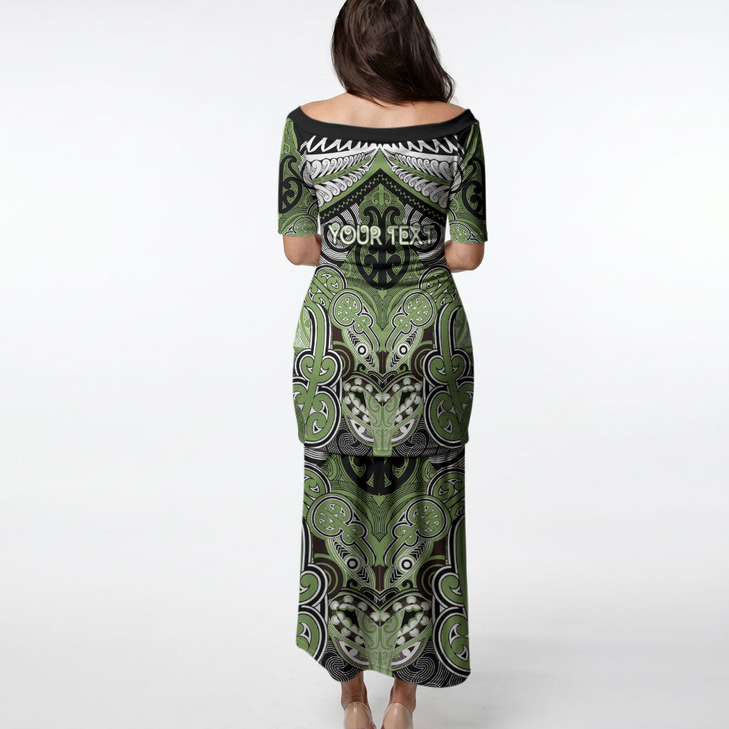 Aotearoa Iwi Ngati Raukawa Personalised Puletasi Maori Kowhaiwhai Pattern