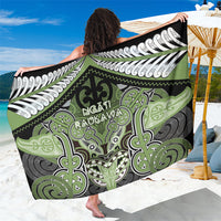 Aotearoa Iwi Ngati Raukawa Sarong Maori Kowhaiwhai Pattern