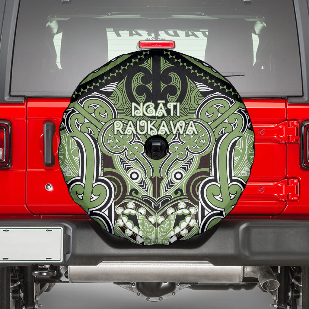 Aotearoa Iwi Ngati Raukawa Spare Tire Cover Maori Kowhaiwhai Pattern