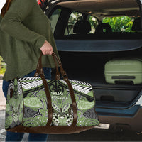Aotearoa Iwi Ngati Raukawa Travel Bag Maori Kowhaiwhai Pattern