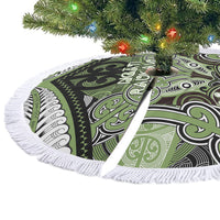 Aotearoa Iwi Ngati Raukawa Tree Skirt Maori Kowhaiwhai Pattern