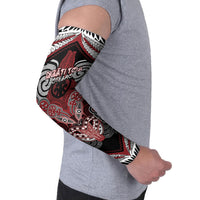 Aotearoa Iwi Ngati Toa Personalised Arm Sleeves Maori Kowhaiwhai Pattern