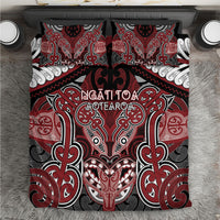 Aotearoa Iwi Ngati Toa Bedding Set Maori Kowhaiwhai Pattern