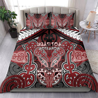 Aotearoa Iwi Ngati Toa Bedding Set Maori Kowhaiwhai Pattern