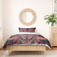 Aotearoa Iwi Ngati Toa Bedding Set Maori Kowhaiwhai Pattern