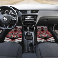 Aotearoa Iwi Ngati Toa Personalised Car Mats Maori Kowhaiwhai Pattern