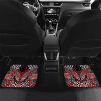 Aotearoa Iwi Ngati Toa Personalised Car Mats Maori Kowhaiwhai Pattern