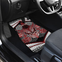 Aotearoa Iwi Ngati Toa Personalised Car Mats Maori Kowhaiwhai Pattern