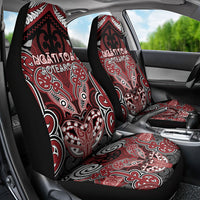 Aotearoa Iwi Ngati Toa Car Seat Cover Maori Kowhaiwhai Pattern
