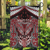 Aotearoa Iwi Ngati Toa Garden Flag Maori Kowhaiwhai Pattern