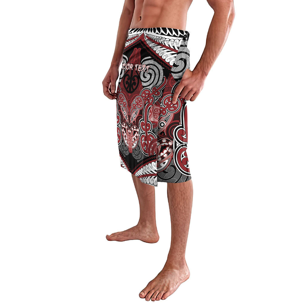 Aotearoa Iwi Ngati Toa Personalised Lavalava Maori Kowhaiwhai Pattern