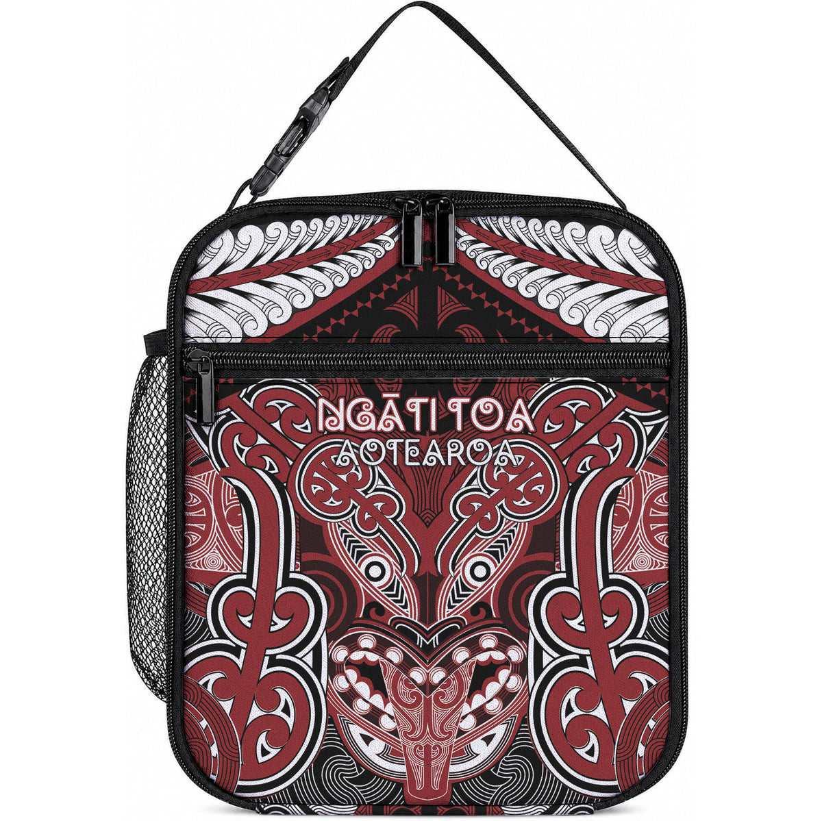 Aotearoa Iwi Ngati Toa Lunch Bag Maori Kowhaiwhai Pattern