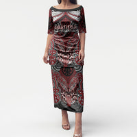 Aotearoa Iwi Ngati Toa Personalised Puletasi Maori Kowhaiwhai Pattern