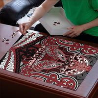 Aotearoa Iwi Ngati Toa Puzzle Maori Kowhaiwhai Pattern