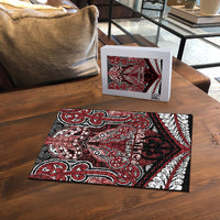 Aotearoa Iwi Ngati Toa Puzzle Maori Kowhaiwhai Pattern
