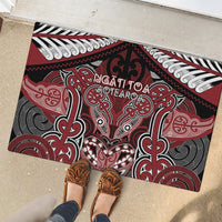 Aotearoa Iwi Ngati Toa Rubber Doormat Maori Kowhaiwhai Pattern