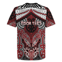 Aotearoa Iwi Ngati Toa Personalised Rugby Jersey Maori Kowhaiwhai Pattern