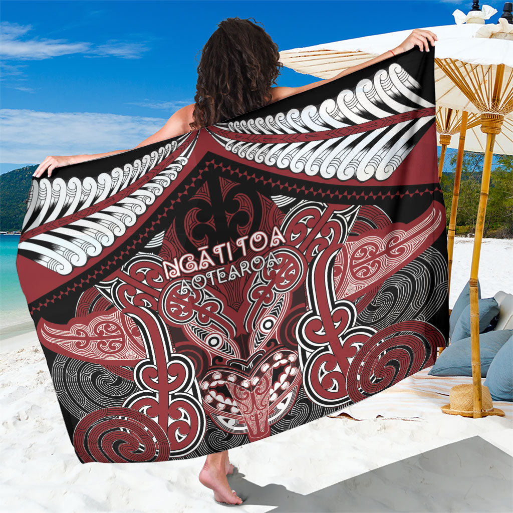 Aotearoa Iwi Ngati Toa Sarong Maori Kowhaiwhai Pattern