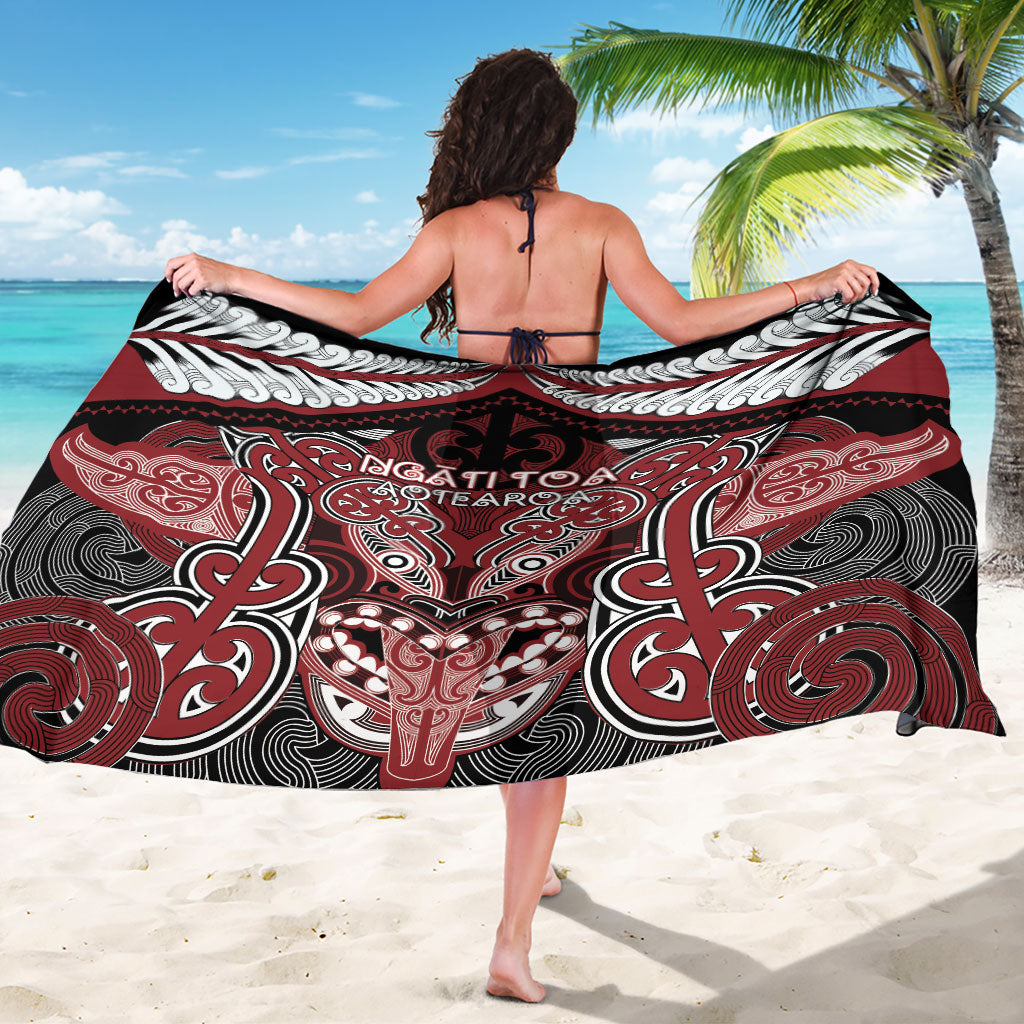 Aotearoa Iwi Ngati Toa Sarong Maori Kowhaiwhai Pattern