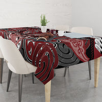 Aotearoa Iwi Ngati Toa Tablecloth Maori Kowhaiwhai Pattern