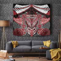 Aotearoa Iwi Ngati Toa Tapestry Maori Kowhaiwhai Pattern