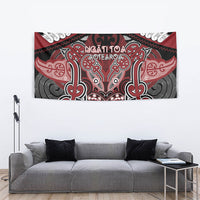 Aotearoa Iwi Ngati Toa Tapestry Maori Kowhaiwhai Pattern