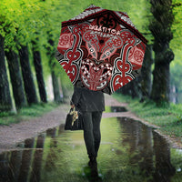 Aotearoa Iwi Ngati Toa Umbrella Maori Kowhaiwhai Pattern
