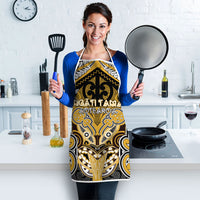 Aotearoa Iwi Ngati Tama Apron Maori Kowhaiwhai Pattern