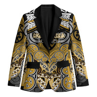 Aotearoa Iwi Ngati Tama Personalised Blazer Maori Kowhaiwhai Pattern