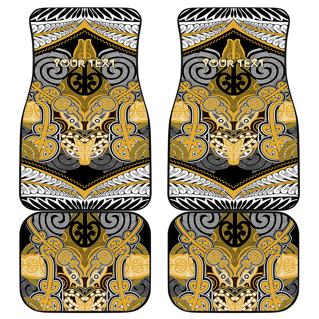 Aotearoa Iwi Ngati Tama Personalised Car Mats Maori Kowhaiwhai Pattern