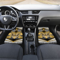 Aotearoa Iwi Ngati Tama Personalised Car Mats Maori Kowhaiwhai Pattern