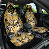 Aotearoa Iwi Ngati Tama Car Seat Cover Maori Kowhaiwhai Pattern