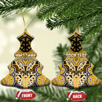 Aotearoa Iwi Ngati Tama Personalised Ceramic Ornament Maori Kowhaiwhai Pattern
