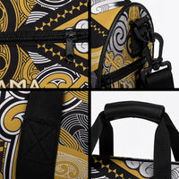 Aotearoa Iwi Ngati Tama Duffle Bag Maori Kowhaiwhai Pattern