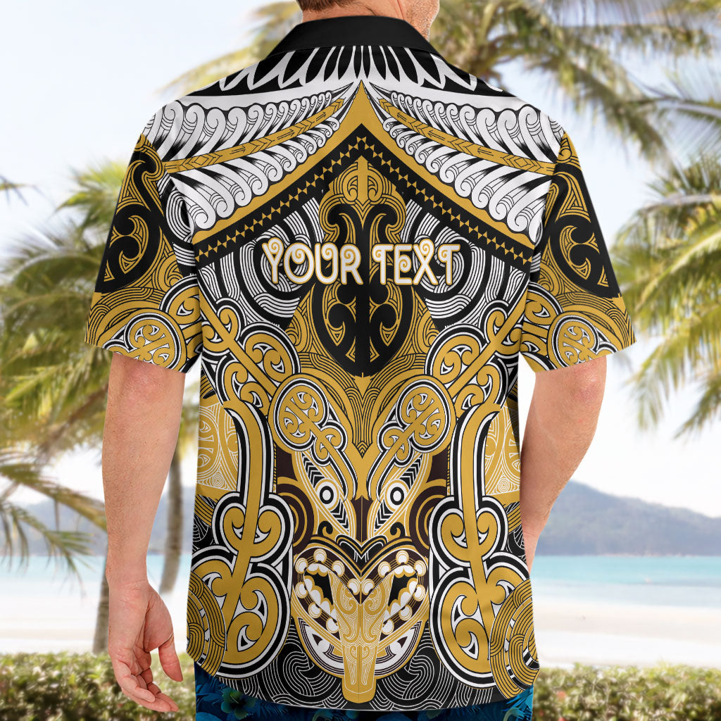 Aotearoa Iwi Ngati Tama Personalised Hawaiian Shirt Maori Kowhaiwhai Pattern
