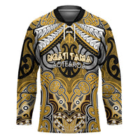 Aotearoa Iwi Ngati Tama Personalised Hockey Jersey Maori Kowhaiwhai Pattern