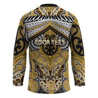 Aotearoa Iwi Ngati Tama Personalised Hockey Jersey Maori Kowhaiwhai Pattern