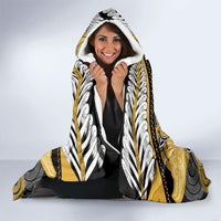 Aotearoa Iwi Ngati Tama Hooded Blanket Maori Kowhaiwhai Pattern