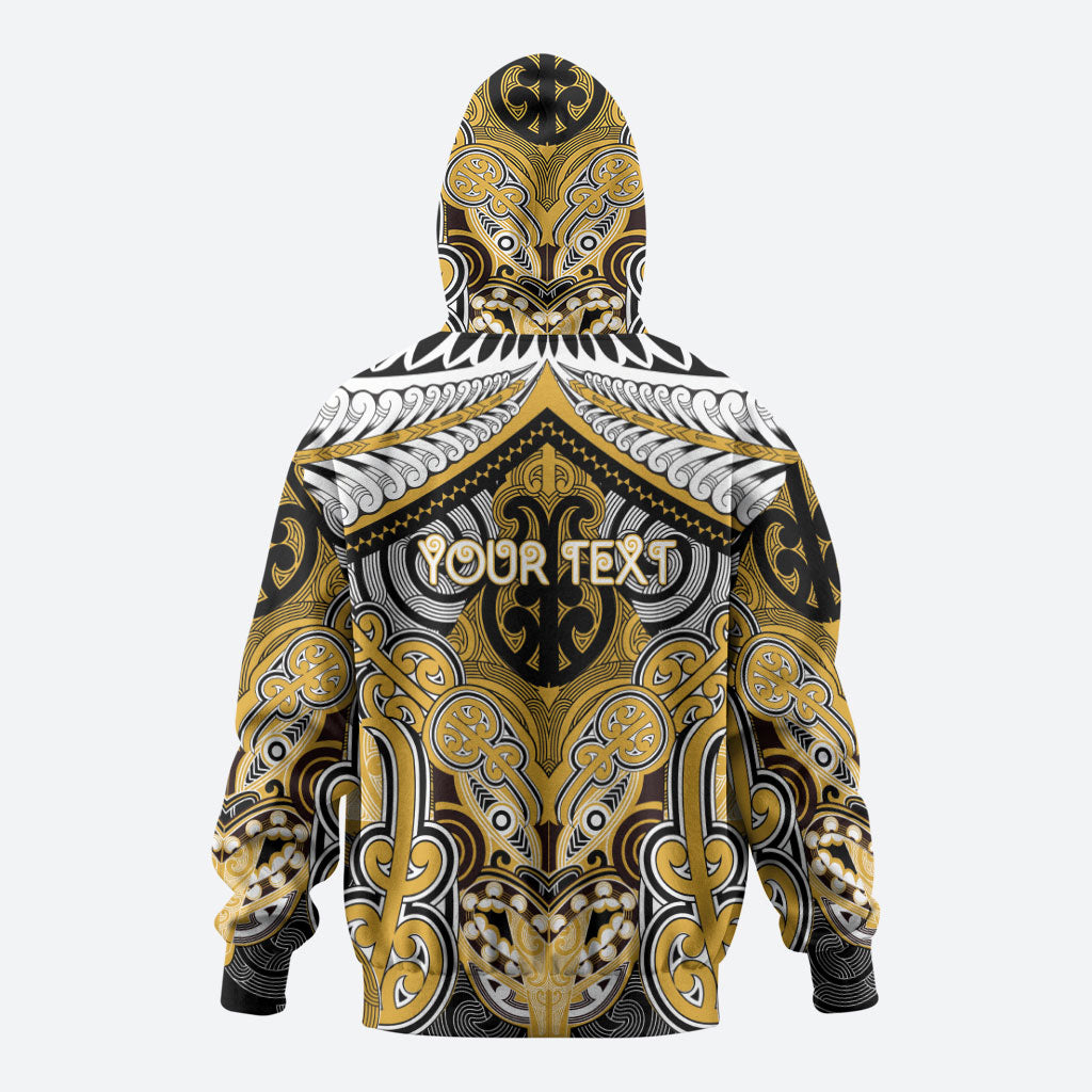 Aotearoa Iwi Ngati Tama Personalised Hoodie Maori Kowhaiwhai Pattern