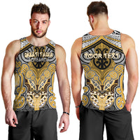 Aotearoa Iwi Ngati Tama Personalised Men Tank Top Maori Kowhaiwhai Pattern