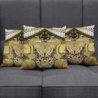 Aotearoa Iwi Ngati Tama Pillow Cover Maori Kowhaiwhai Pattern