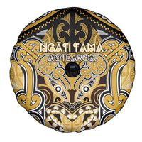 Aotearoa Iwi Ngati Tama Spare Tire Cover Maori Kowhaiwhai Pattern
