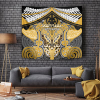 Aotearoa Iwi Ngati Tama Tapestry Maori Kowhaiwhai Pattern