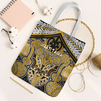 Aotearoa Iwi Ngati Tama Tote Bag Maori Kowhaiwhai Pattern