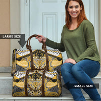 Aotearoa Iwi Ngati Tama Travel Bag Maori Kowhaiwhai Pattern